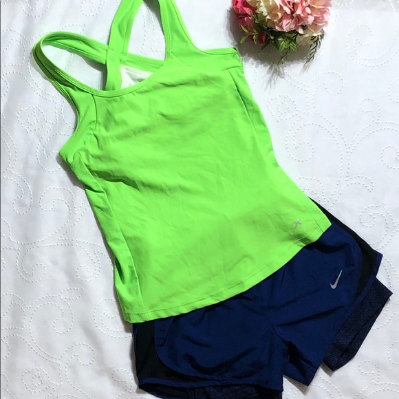 Xersion Tops - Xersion Green Sleeveless Tank Top Size S